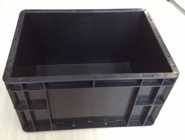 SGS Abrasion Resistant UV Coating Plastic 400*300mm ESD Parts Bins