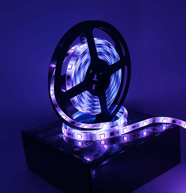 Smd 5050 12v Waterproof Rgb Led Strip Lights Dreamcolor Pixel Ws2811