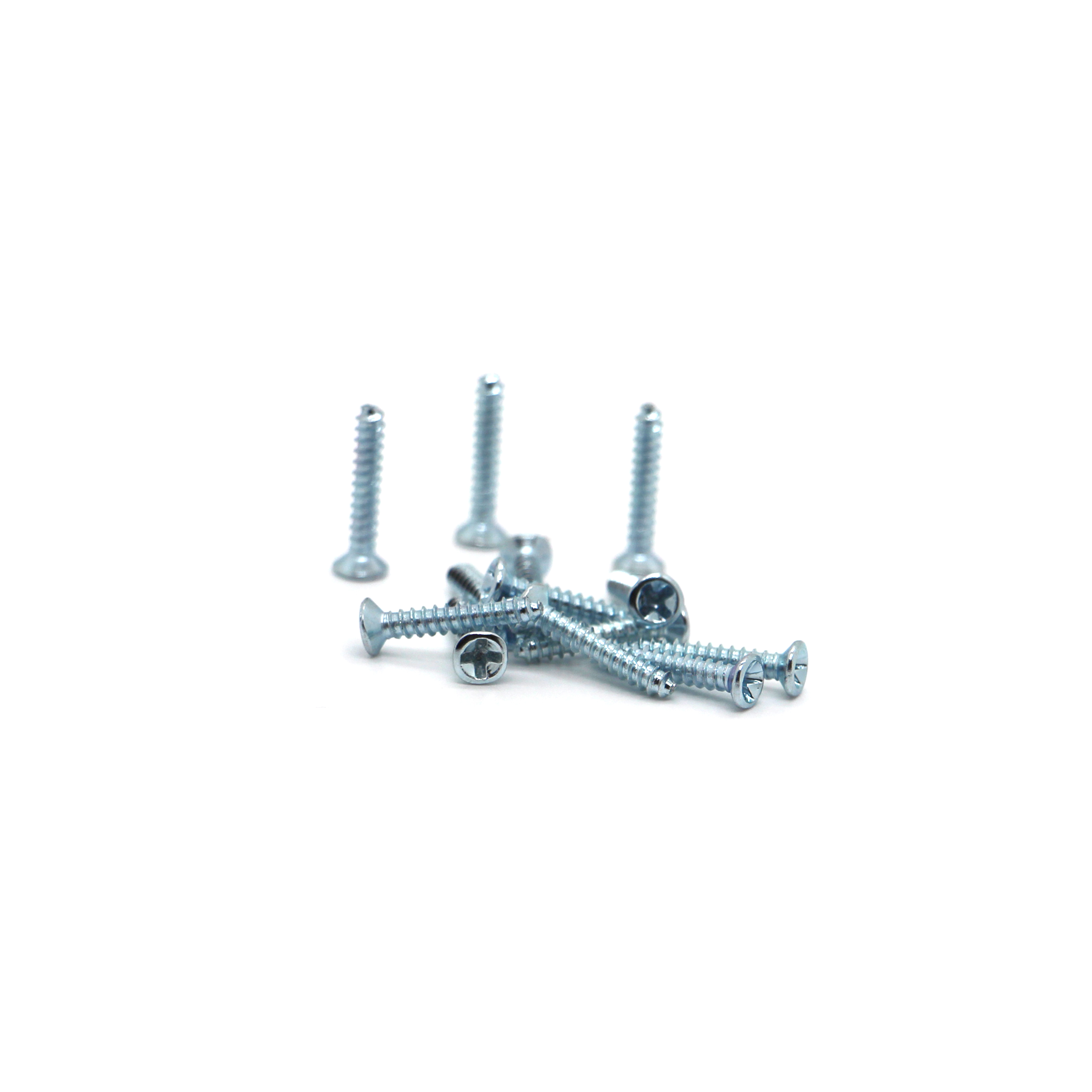 M0.5-M3 Nickel-Plated Micro Flat Head Phillips Precision Micro Screws for Audio Equipment