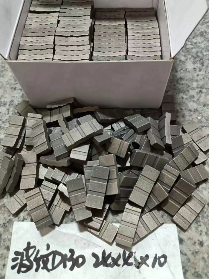 Fast Cutting Reinforced Concrete Segment For Diamond Crown