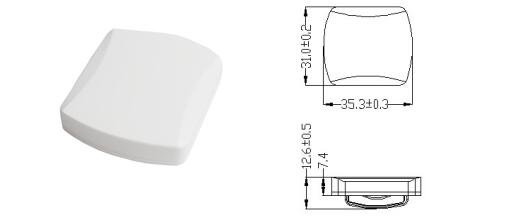 Broadradio 920~925MHz Anti Metal Tag Wristband Tag RFID for Metal Asset Management