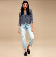 Clothes Ladies Women Summer Embroidered Blouse
