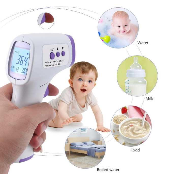 Non Contact Digital Forehead Thermometer for Adults Kids and Baby