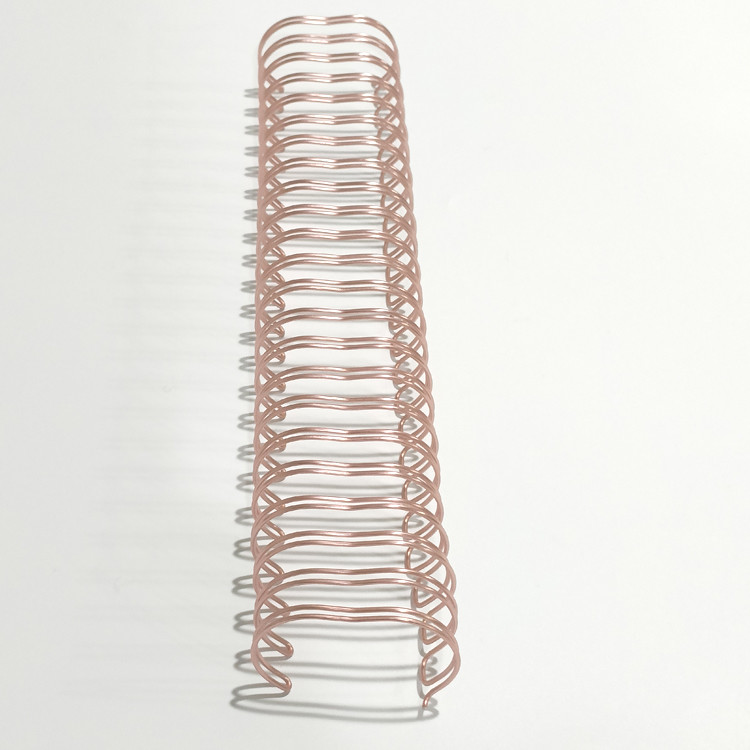 Double-loop wire spiral wire binding wire