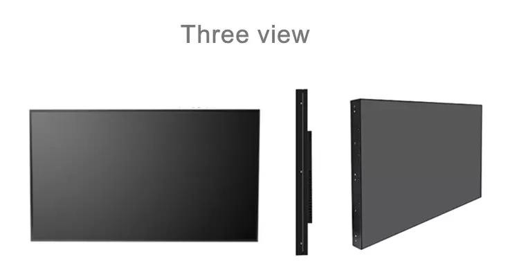 55" LG 3x3 4X4 FHD LCD Advertising Display Panel CCTV System Screens