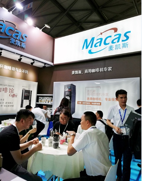 SS304 Tempered Glass Tea And Coffee Vending Machine For Restaurant