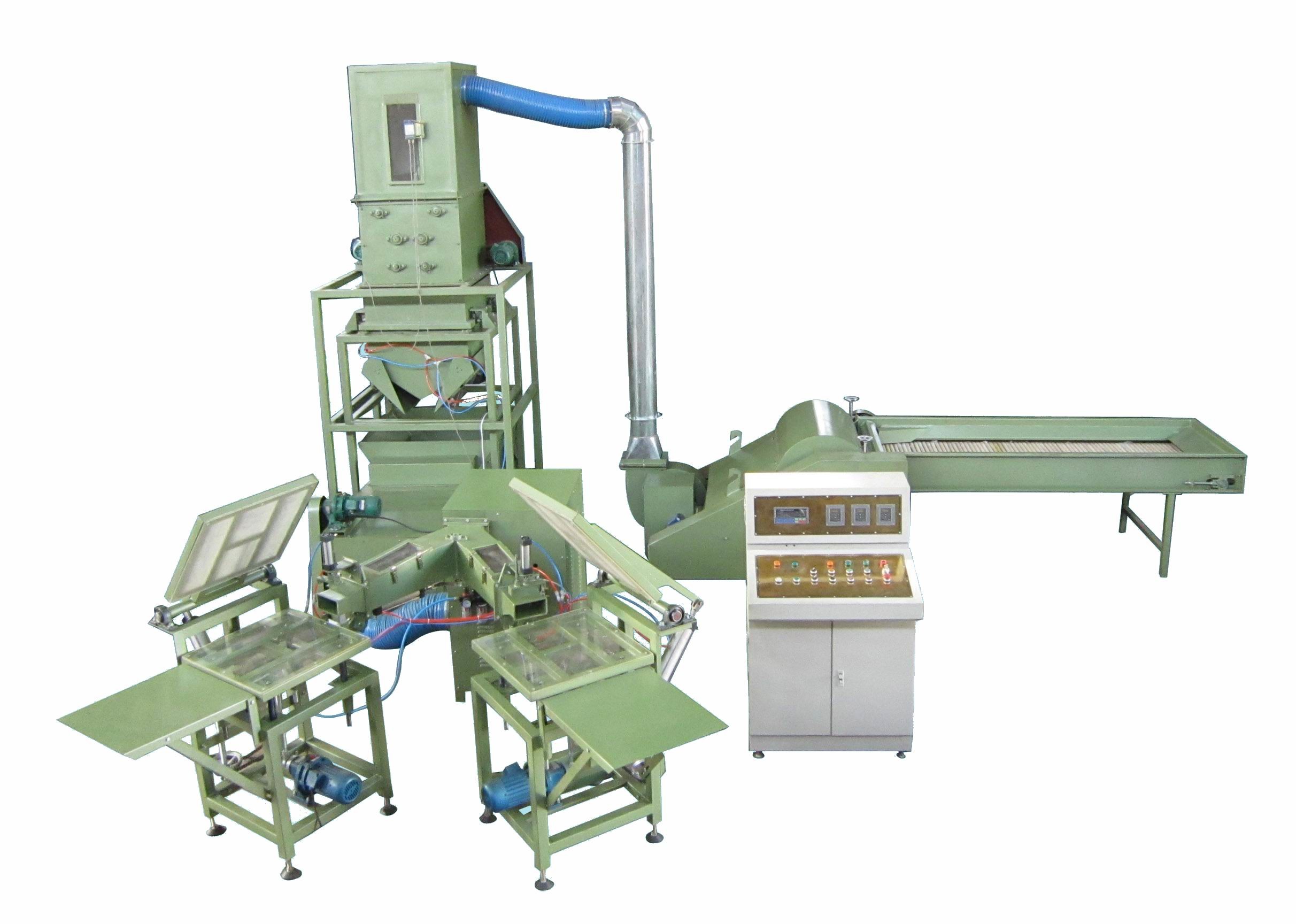 14.5kw Pillow Filling Machine Upholstery Foam Cushion Stuffing Machine