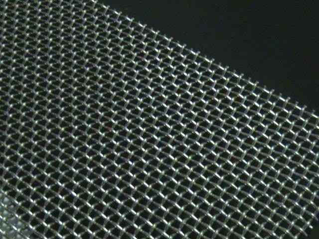 Window screen black powder coating stainless steel woven wire mesh