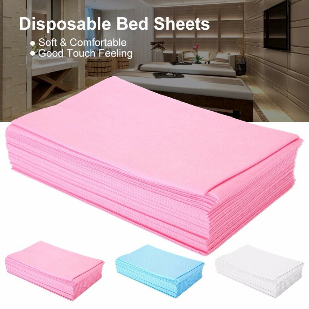 PP SMS Disposable Fitted Massage Table Sheets Non Slip Disposable Medical Bed Covers