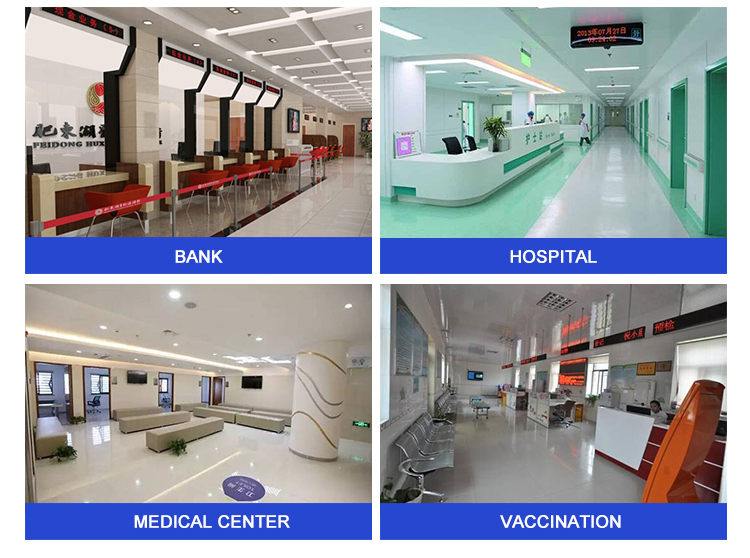 Simple and practical wireless queue management pager system for bank hospital