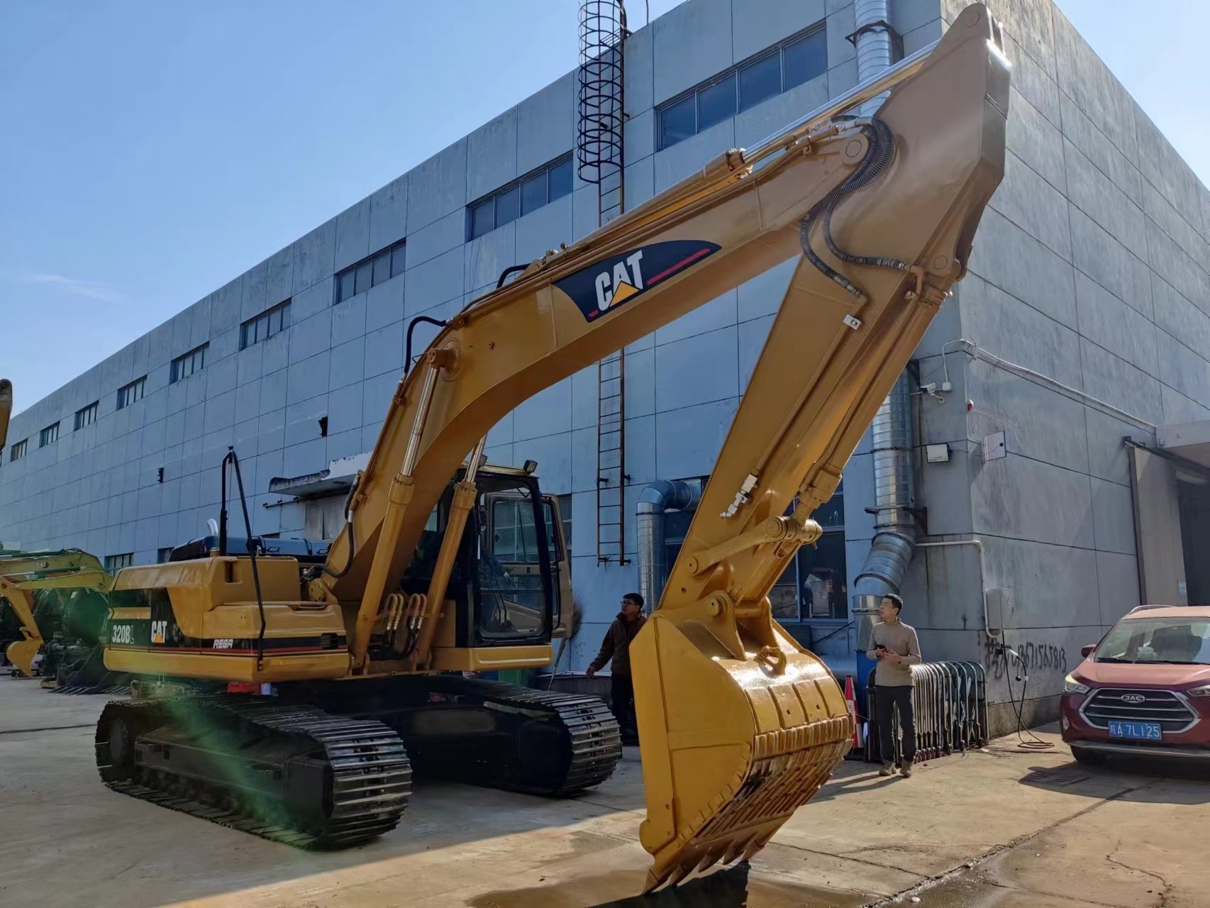 20T Used CAT Excavators Original 320B / 320BL Excavator For Big Projects