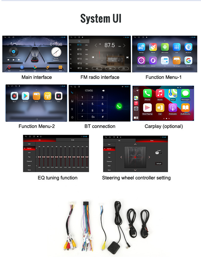 32GB Touch Screen DVD Radio