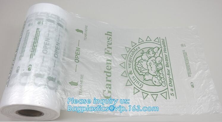 Supermarket Shopping Fresh Fruit Vegetable Packaging Plastic Bag On Roll Polythene Bags, Ldpe Bags, Hdpe Bags, Food Serv