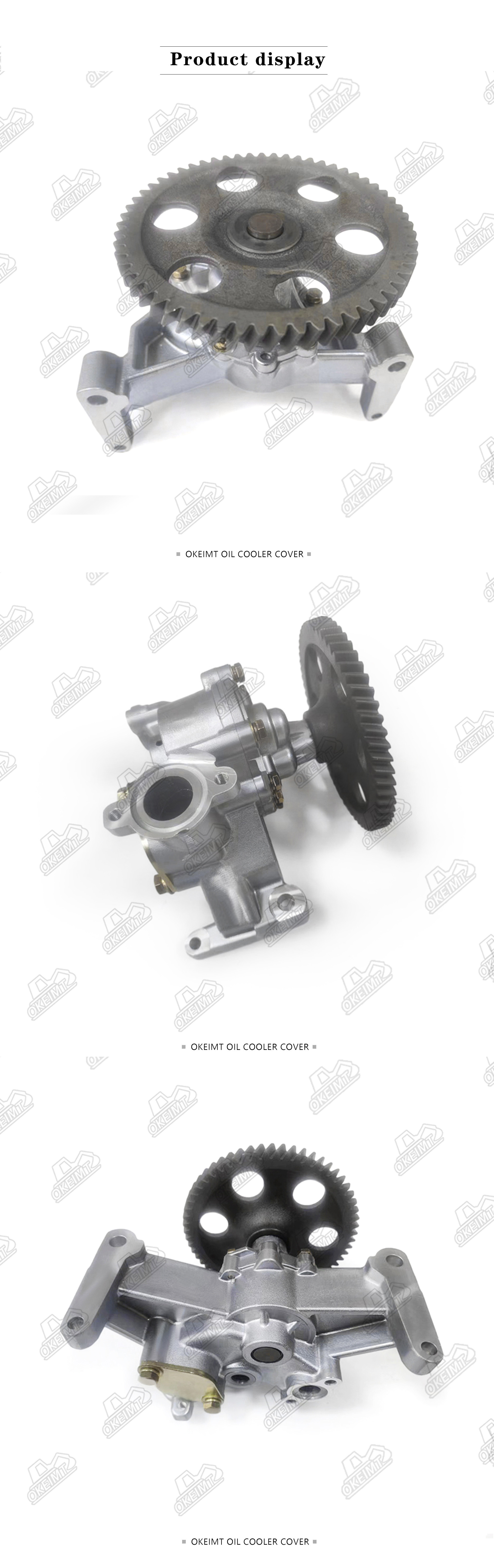15110-1461 Truck Engine Parts EF750 Oil Pump For Hino