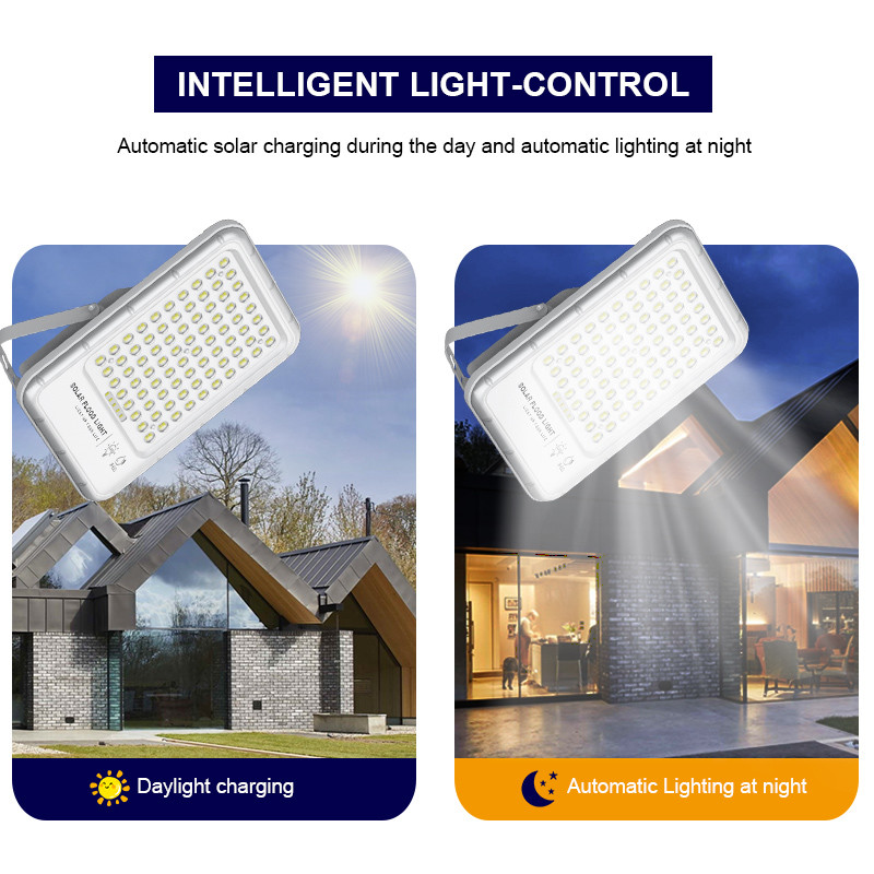 Solar Panel Led Outdoor Flood Light 300 Watts Soalr Flood Lamp