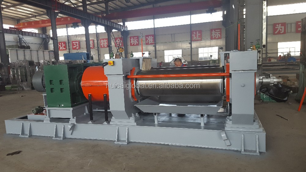 Rubber Two Roll Mills Open Mixing Mill with Friction Ratio 1 1.27m/min