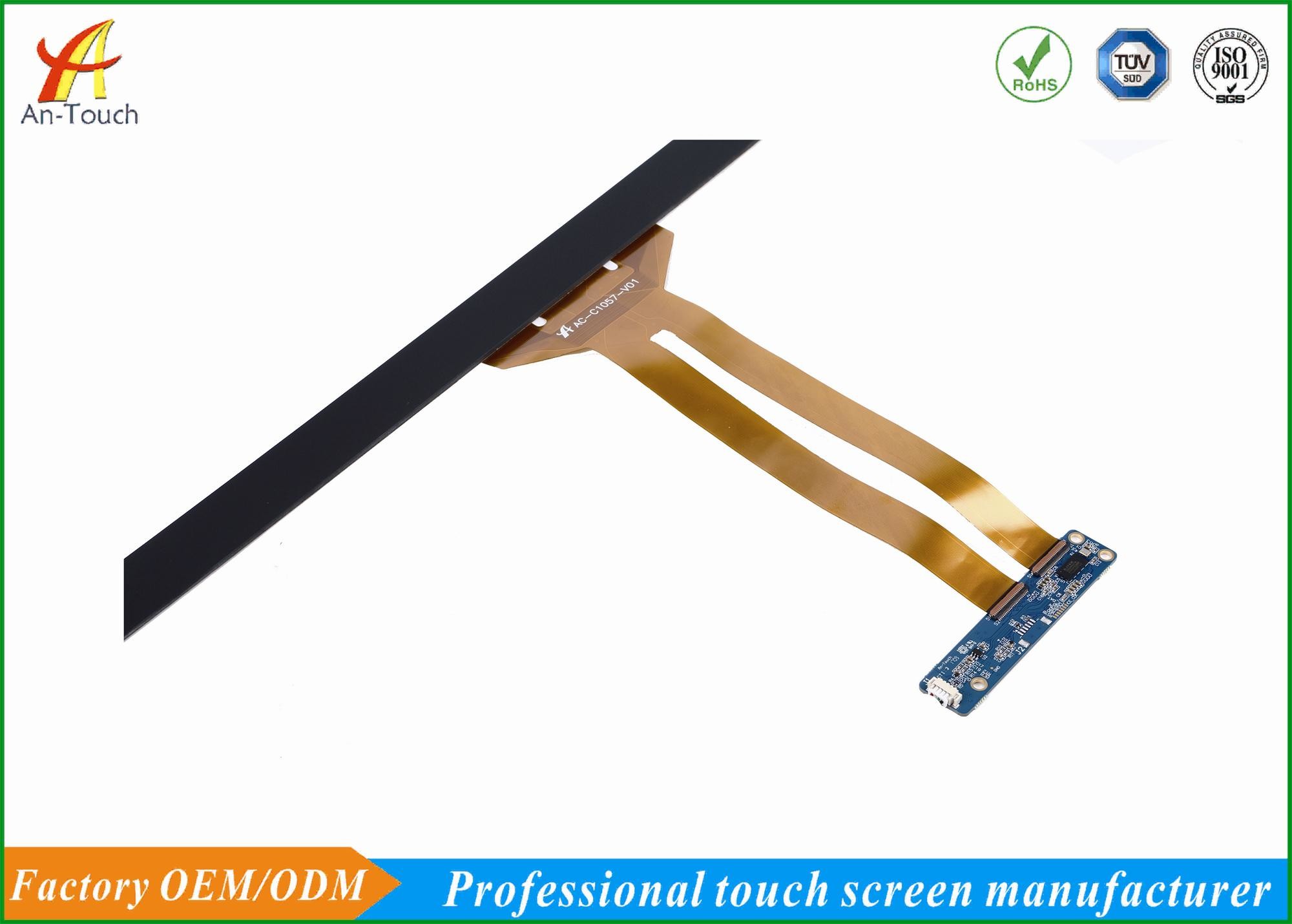 Custom Size Kiosk Touch Panel , 19 Inch Touch Screen Light Touch Activation
