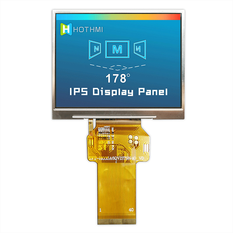 Sunlight Readable TFT LCD Display Modules 3.5 Inch RGB Interface TFT-H035A6QVIST9N40