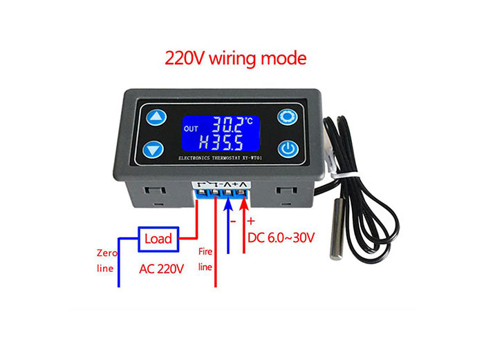 Digital LED Display Temperature Controller Sensor Module For Arduino XY-WT01