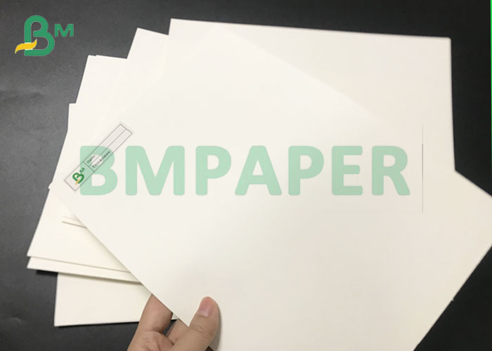 230g + 15g 1S PE Laminated Food Grade Cardboard White Cup Paper Roll 882mm 