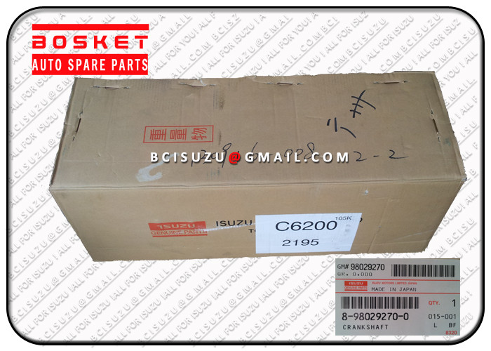 Japanese Truck Parts 4HK1 Crankshaft