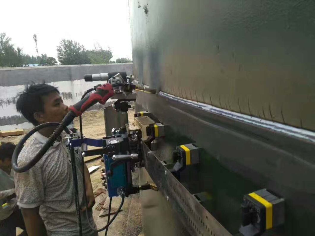 Portable Flexible Rails Tank Welding Machine with Oscillate Torch Hholder