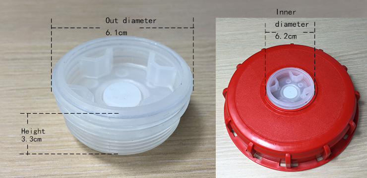 HDPE Plastic Round Septic Cover Cap High Durability and Affordable