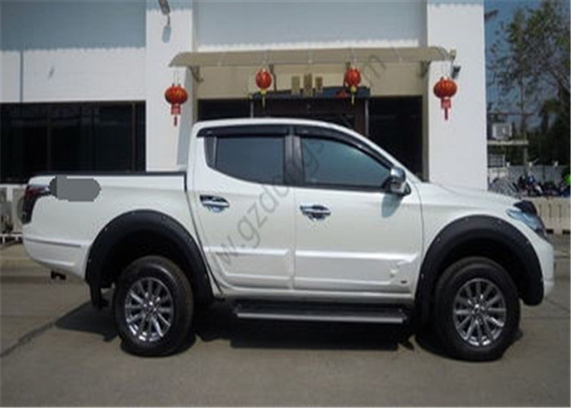 Car Accessories Truck Fender Flares For Triton L200 2005-2015 Pick Up Protect Wheel