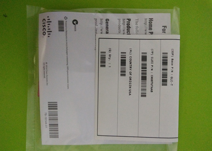 Optical Fiber Module 1 year warranty GLC-T RJ45 SFP 1.25G 100M