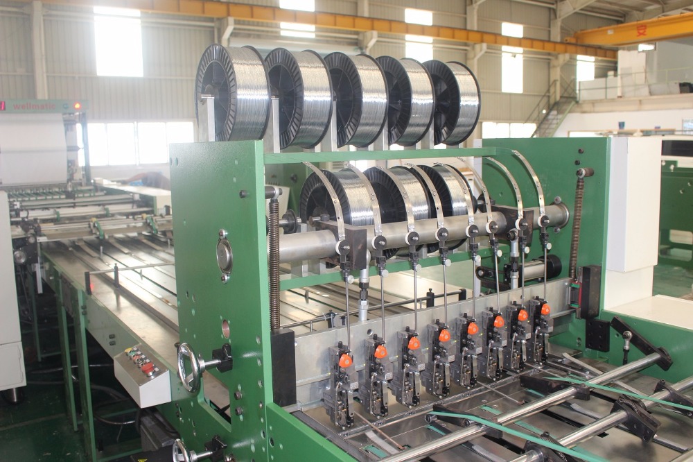 LD1050B Semi-Automatic Exercise Book Binding Machine Designed for High Volume Binding