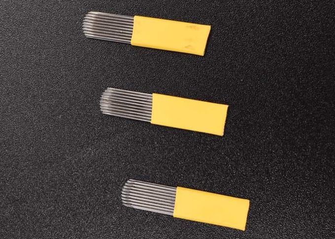 17M Microblading Shading Cosmetic Tattoo Needles For Eyebrow & Lip Nee