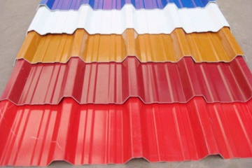 Color Enhanced Durable Polyester Finish Galvalume Corrugated Sheet For Diverse Building