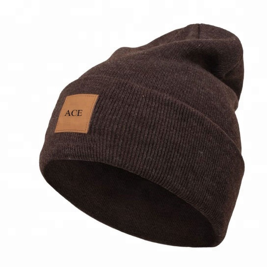100% Acrylic fashion winter hats fisherman beanie knitted beanie hats for men