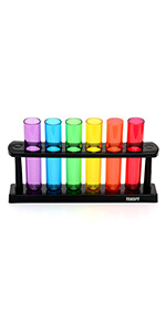 TEKEFT Test Tube Party Drink Shots Plastic 