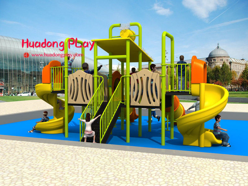 OEM Water Park Equipment 710*645*400cm , Water Slide Equipment 16 CBM