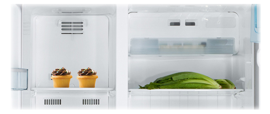 side by side refrigerator TOTAL NO FROST WITH LED DISPLAY BCD-537