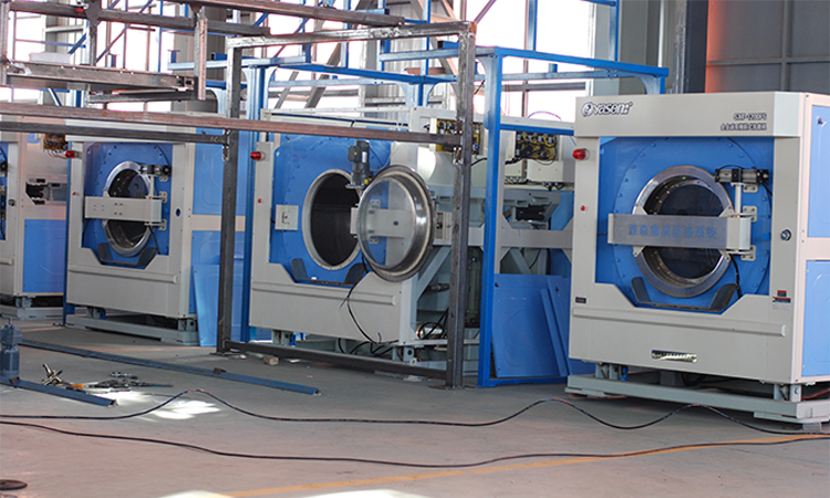 Powerful 380V Stainless Steel Washer And Dryer Sets For Industrial Laundry