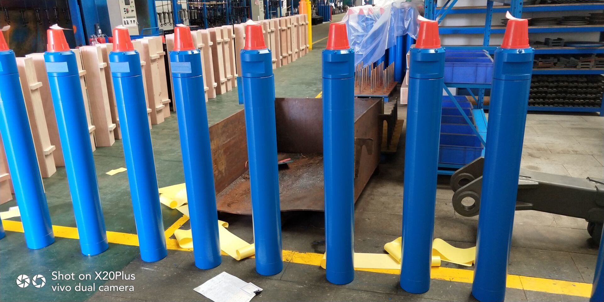 Ql80 M80 Dth Hammers Tungsten Carbide / Yk05 Material For Underground Mining