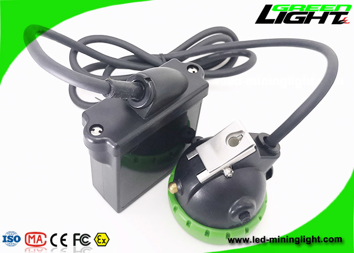 10000lux 7.8Ah Corded LED Mining Light 1.67W Underground Coal Mining Lamp
