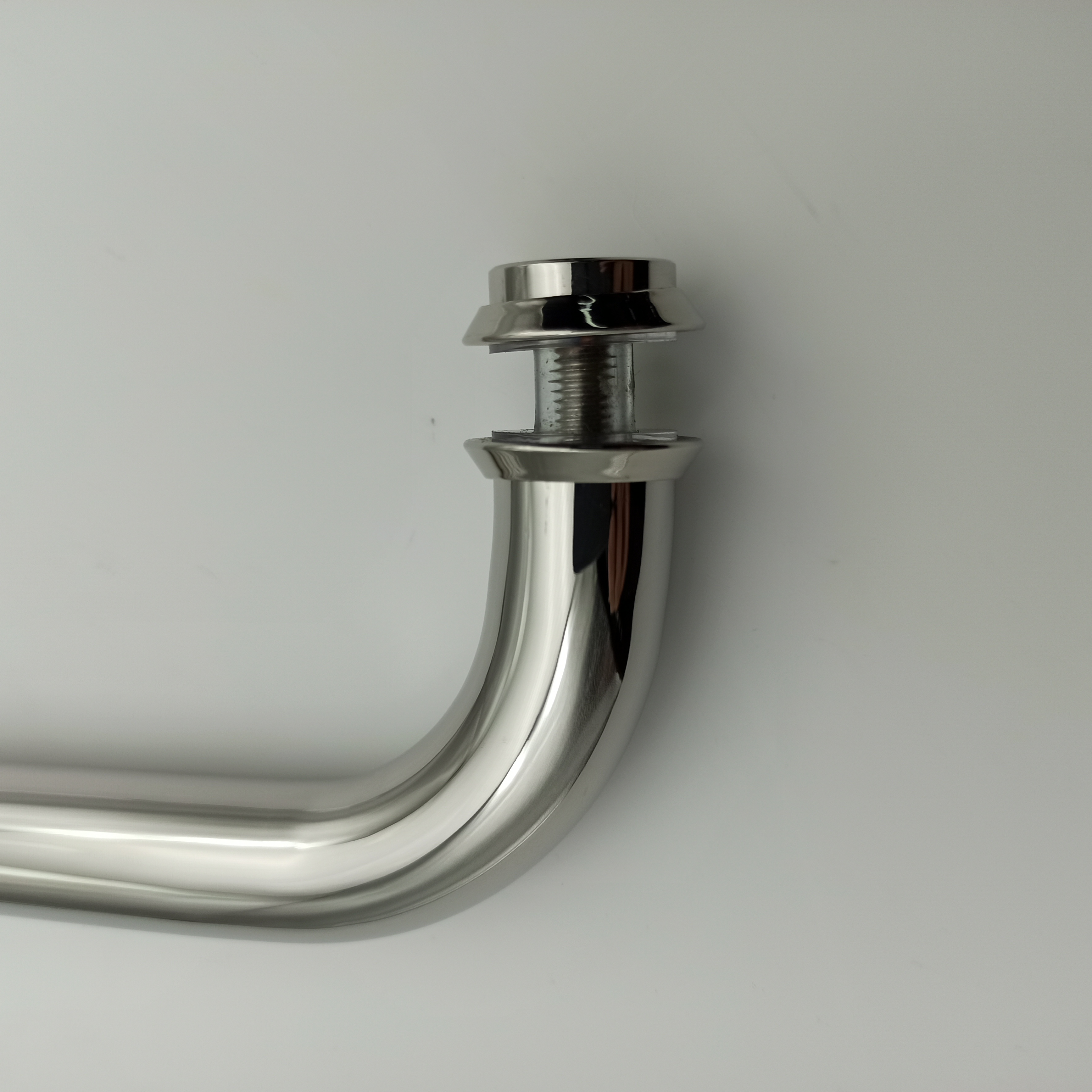 8-12mm Door Thickness Shower Door Rose Gold Pull Handle with 1.0mm Pipe Thickness