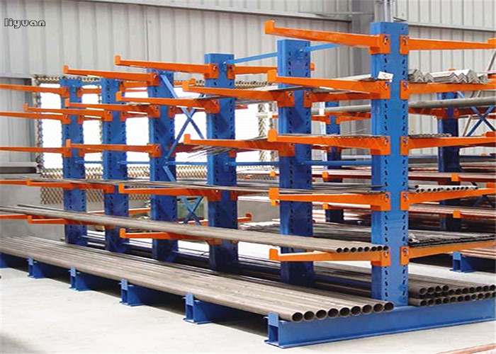 Bulky Items Structural Cantilever Rack Steel Storage 1000-5000kgs Load Capacity
