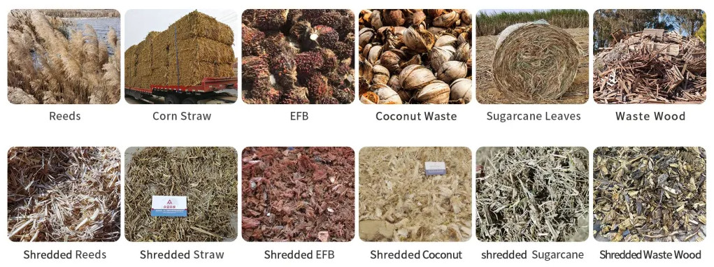 Intelligent Auto Waste Textile Shredding Machine Fabric Shredder Machine Industrial Double Shaft Shredder