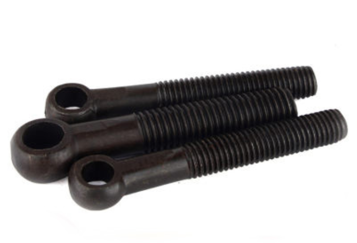 Carbon Steel Lifting Eye Bolt DIN444 Black Oxide Coating Eye Bolt Grade 4.8