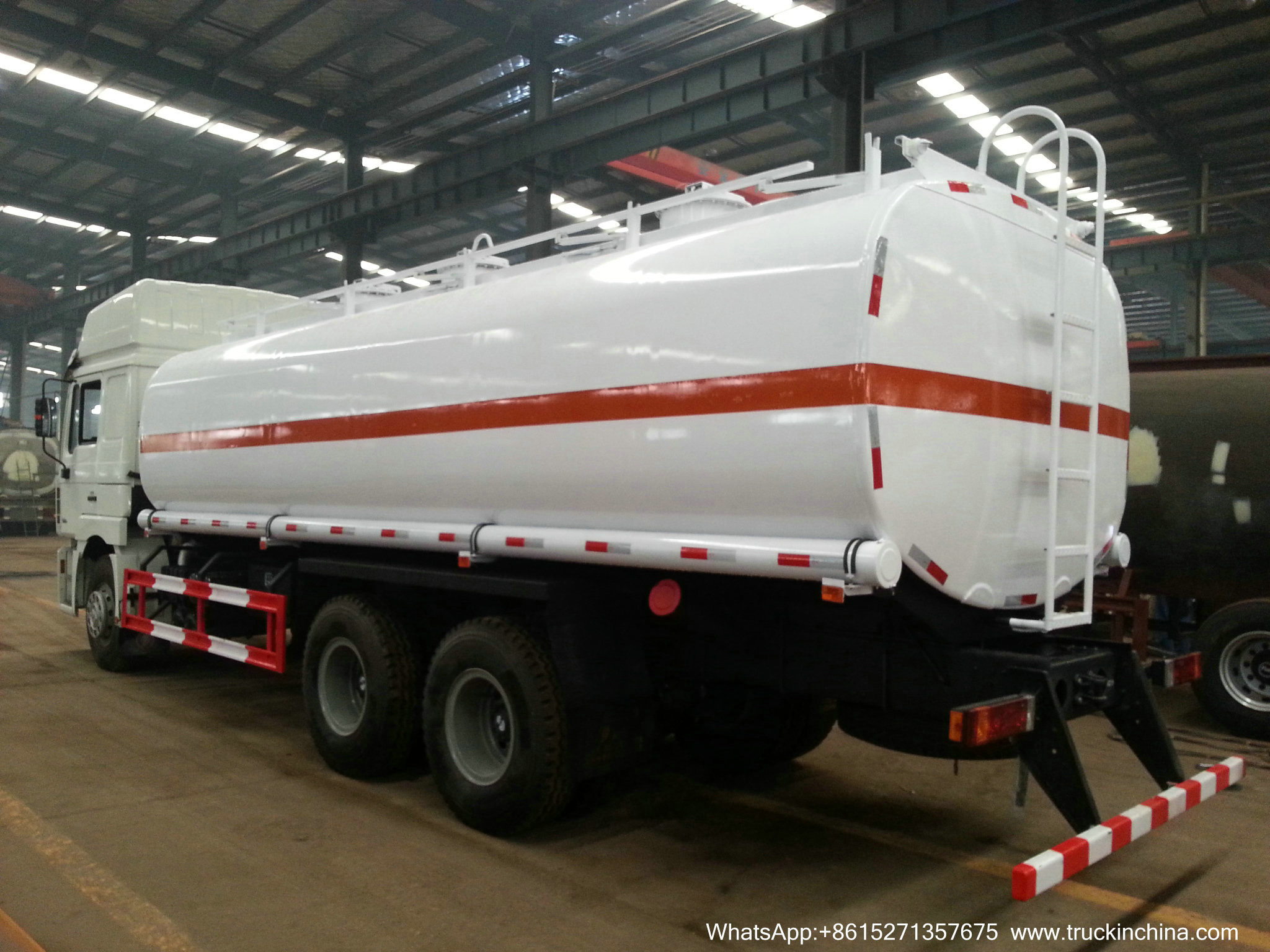 Oil Tank Full Trailer (Customizing 2-3-4 Axles Dolly Tanker 10CBM -30 For Palm Oil Crude Fuel / Petrol Oil Delivery