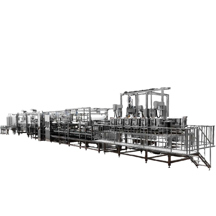 High Productivity LUOKE European CE Full Automatic Tofu Machine No Mould No Cloth