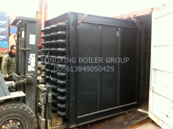 Casting Iron Steam Boiler Economizer 8 Ton Flue Gas Economizer For Vaporizer