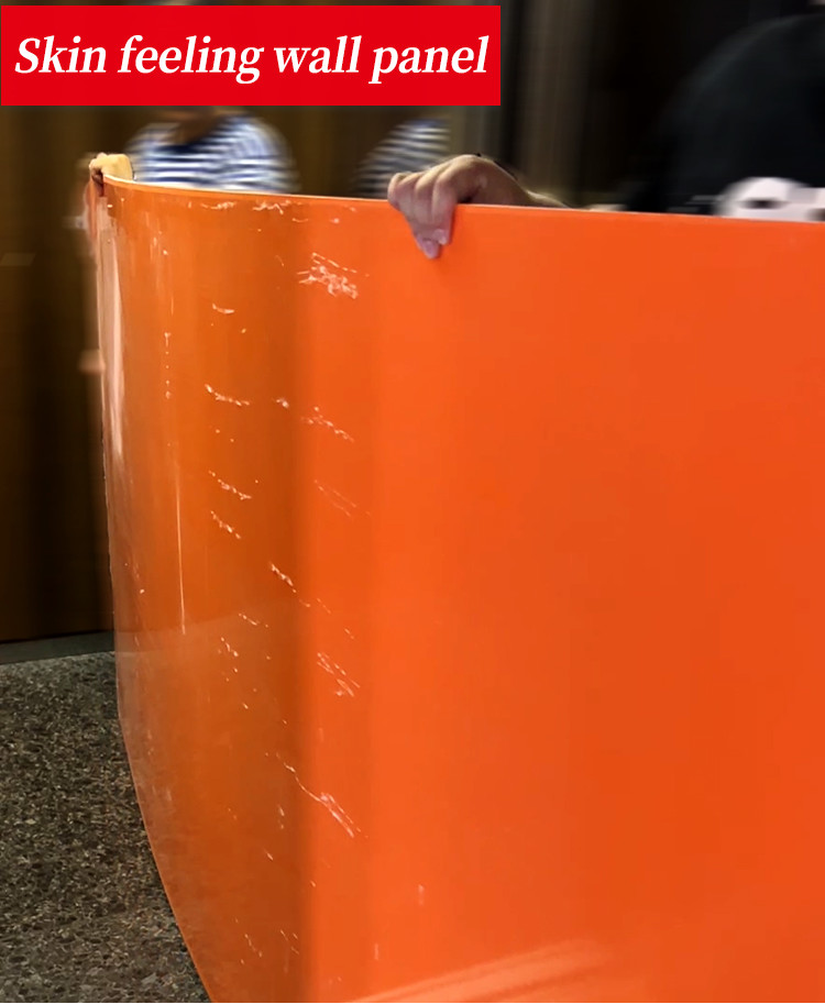 Decorative Manufacturers Supply Composite Skin Texture Wood Veneer Wall Panels