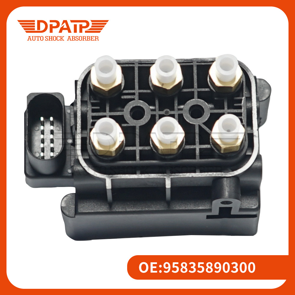 Air Suspension Compressor Solenoid Valve Block 95835890300 for Audi Q7/Cayenne/Touareg