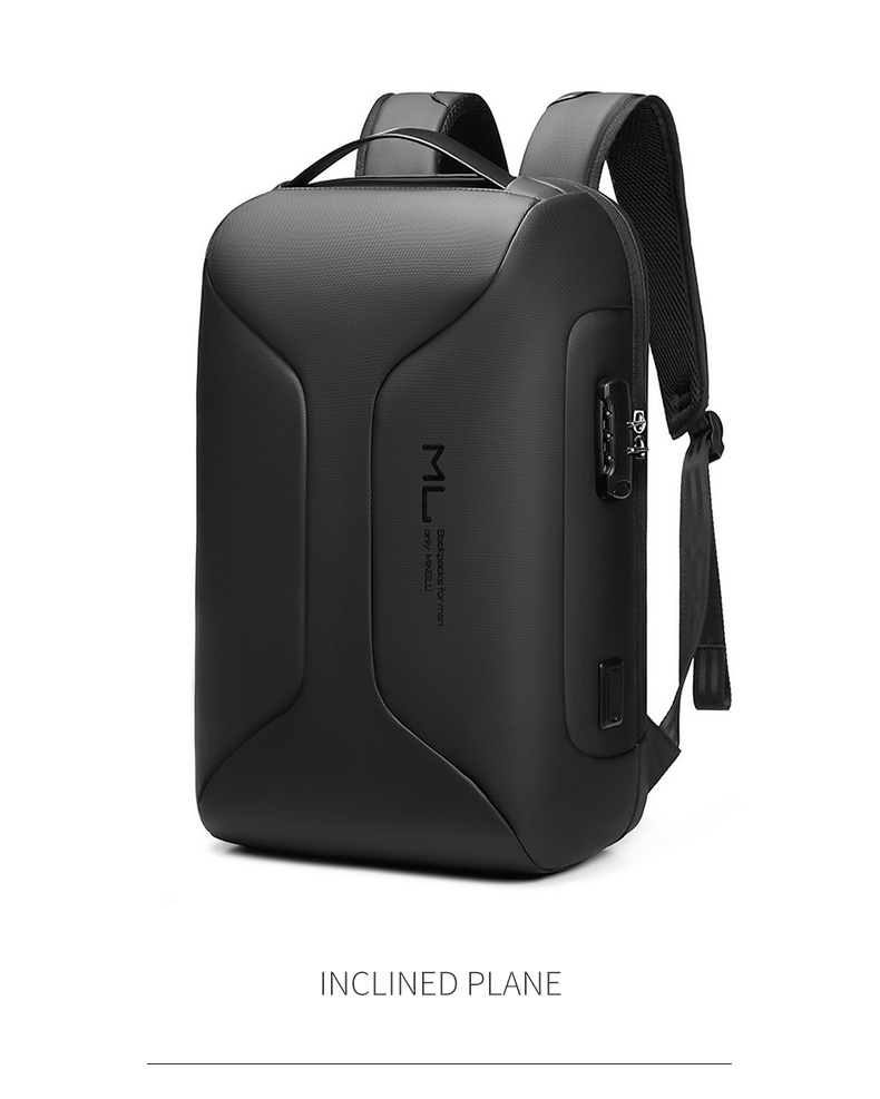 MingLu High quality new bag usb charging anti theft men waterproof bagpack backpack bag laptop backpack for men