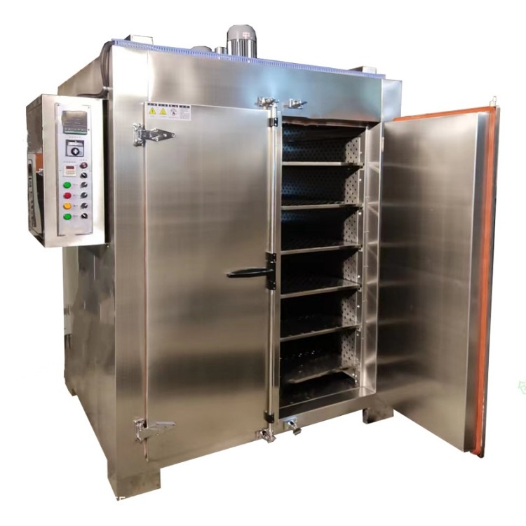 10 Stations White Exterior Hot Air Drying Oven with Double-layer Tempered Glass Door
